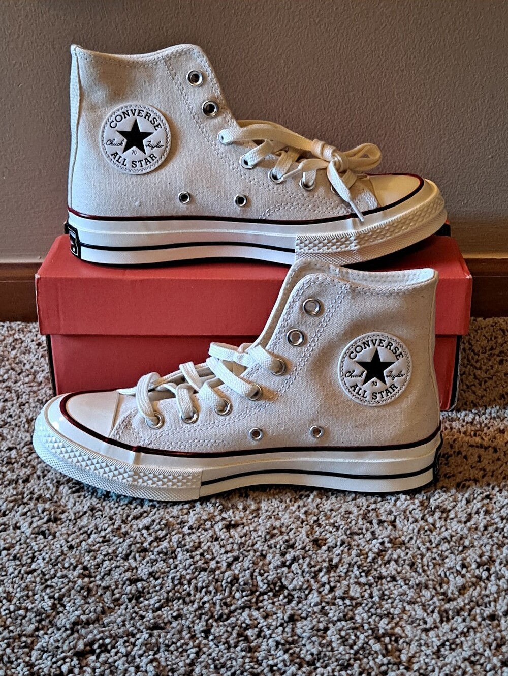 Chuck Taylor Converse All Star High Top Sneakers W7 M5